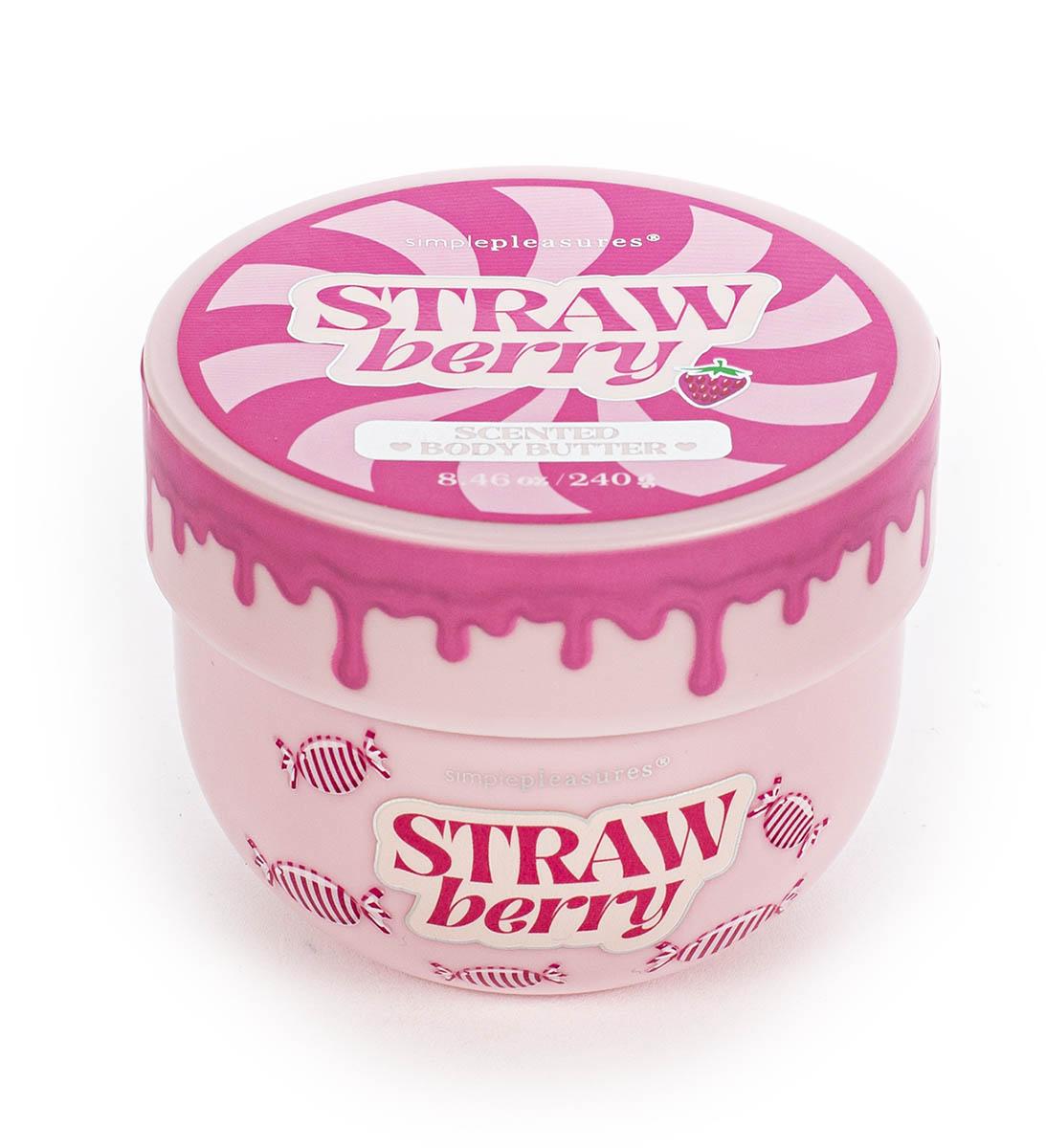 Krema za telo 240ml BODY BUTTER - STRAWBERRY CANDY 