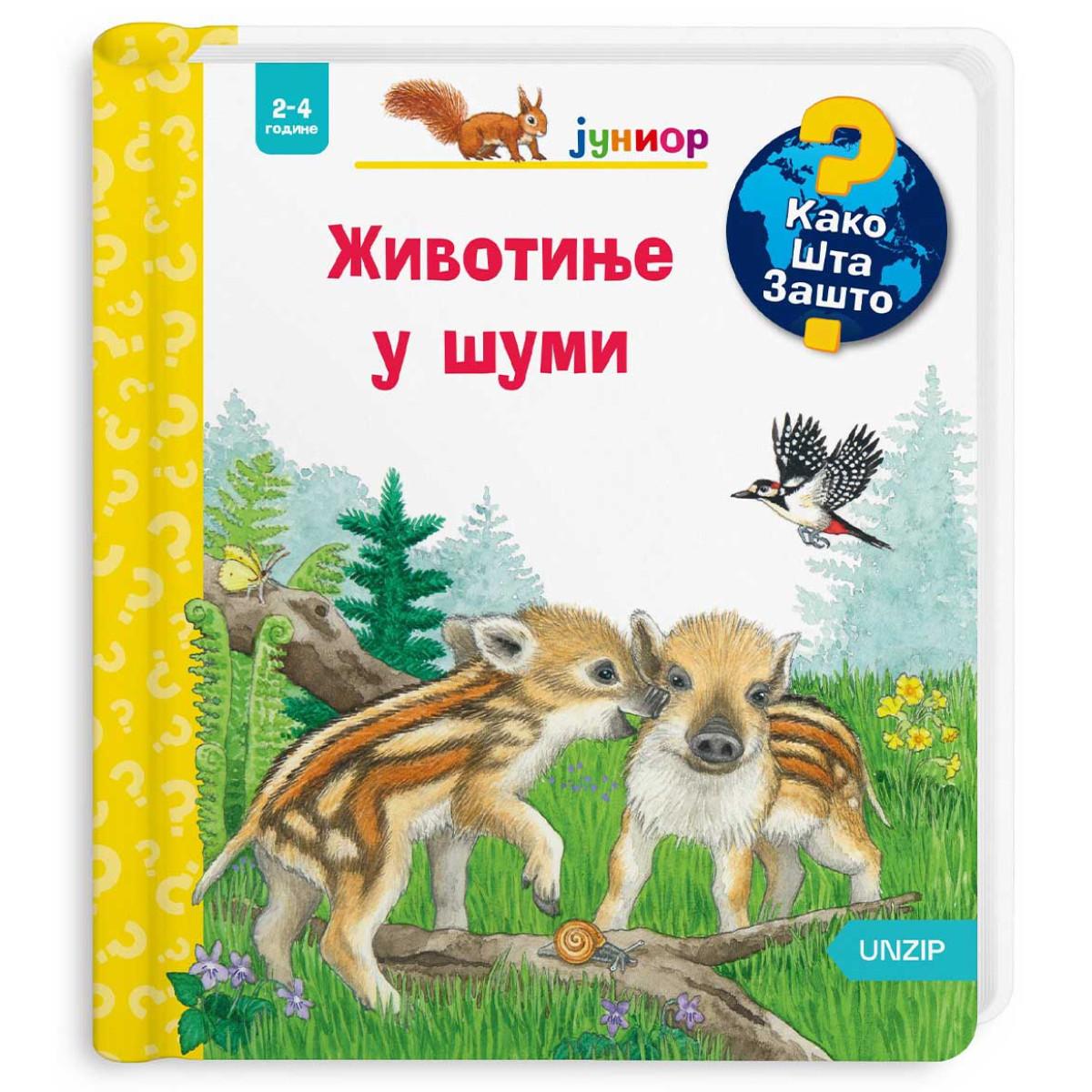 ŽIVOTINJE U ŠUMI Kako? Šta? Zašto? JUNIOR 