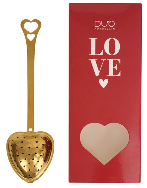 Infuzer za čaj u obliku srca LOVE 