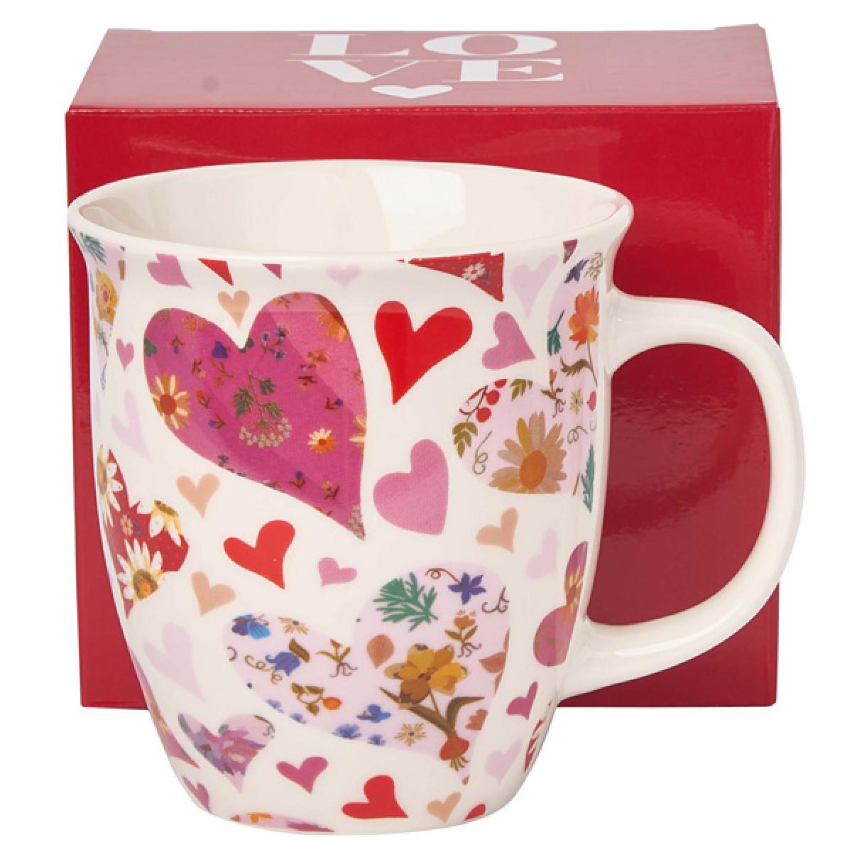 Šolja ROZE SRCA 650ml 