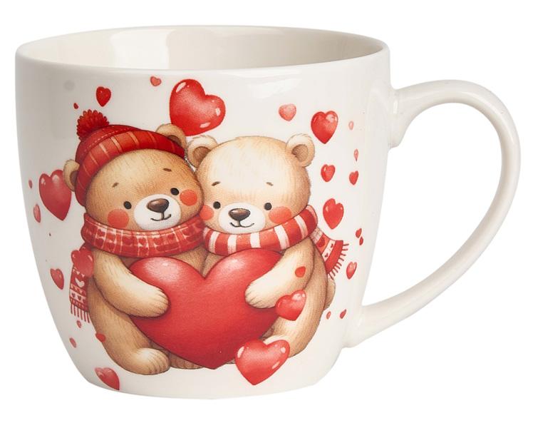 Šolja MEDE SA SRCIMA 460ml 