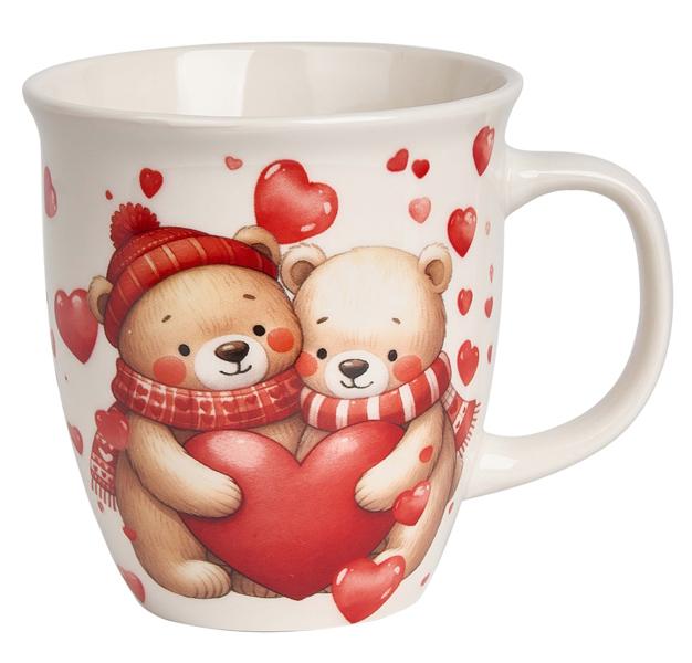 Šolja MEDE SA SRCIMA 650ml 