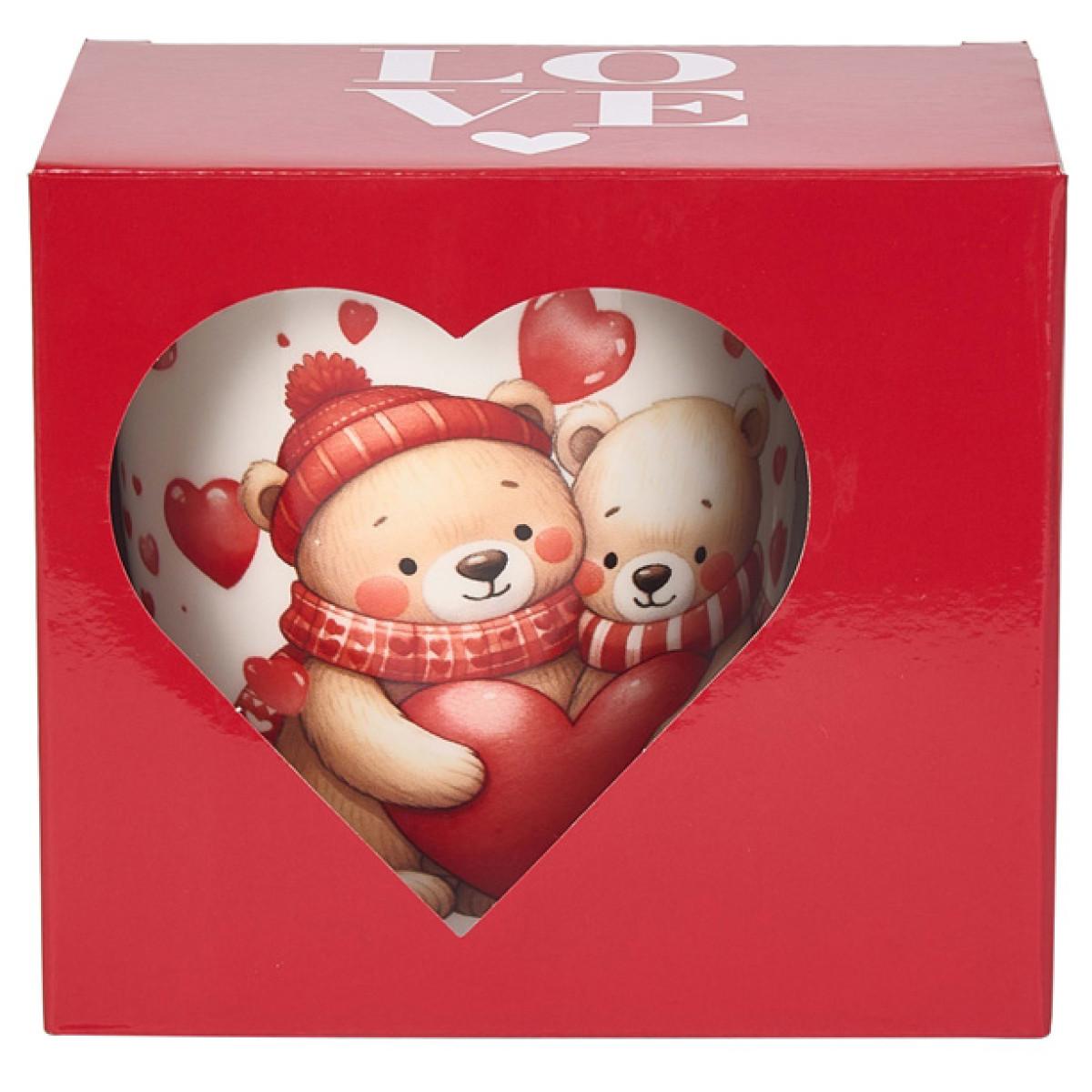 Šolja MEDE SA SRCIMA 650ml 