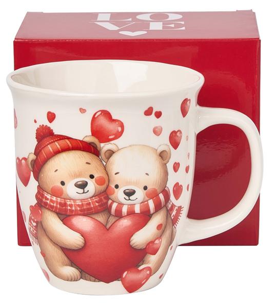 Šolja MEDE SA SRCIMA 650ml 