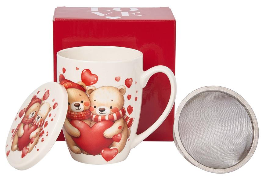 Šolja sa infuzerom MEDE SA SRCIMA 