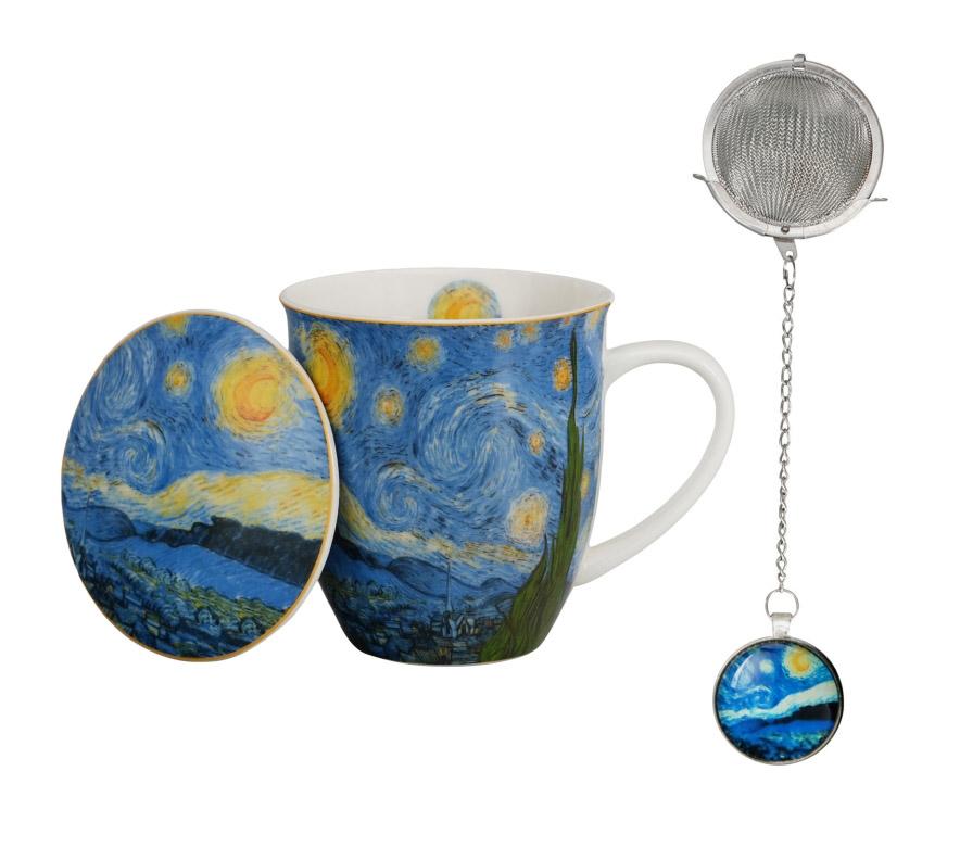 Šolja 400ml sa infuzerom VAN GOGH Starry Night 