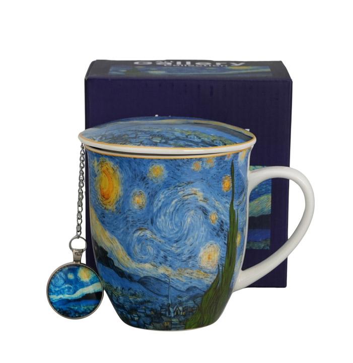Šolja 400ml sa infuzerom VAN GOGH Starry Night 