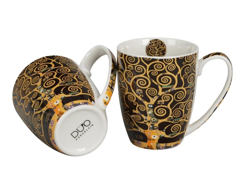 Set dve šolje 360 ml KLIMT Tree of life 