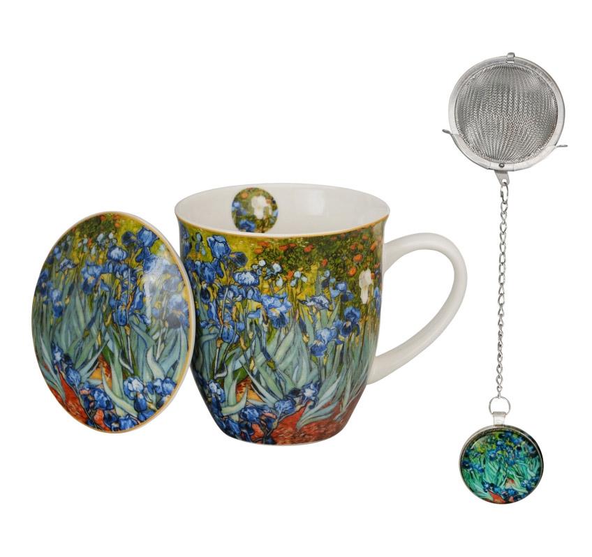 Šolja 400ml sa infuzerom VAN GOGH Irises 