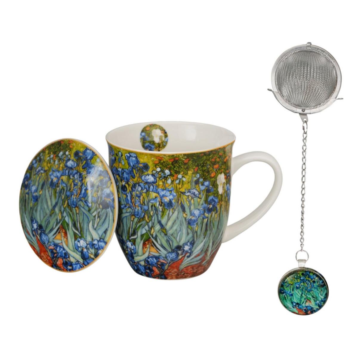 Šolja 400ml sa infuzerom VAN GOGH Irises 