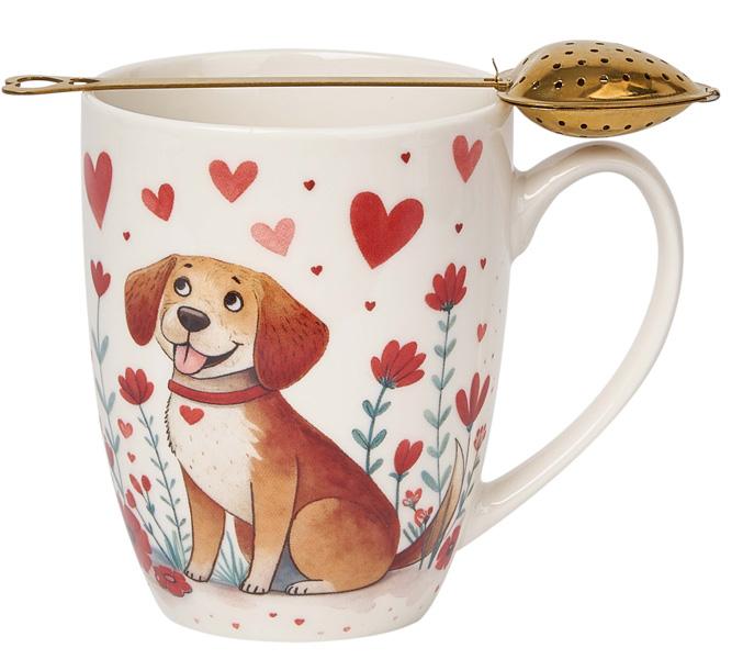 Šolja sa infuzerom u obliku srca KUCA 