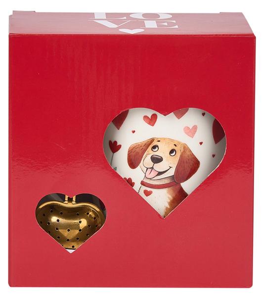 Šolja sa infuzerom u obliku srca KUCA 