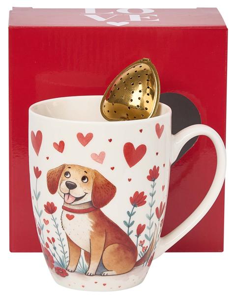 Šolja sa infuzerom u obliku srca KUCA 