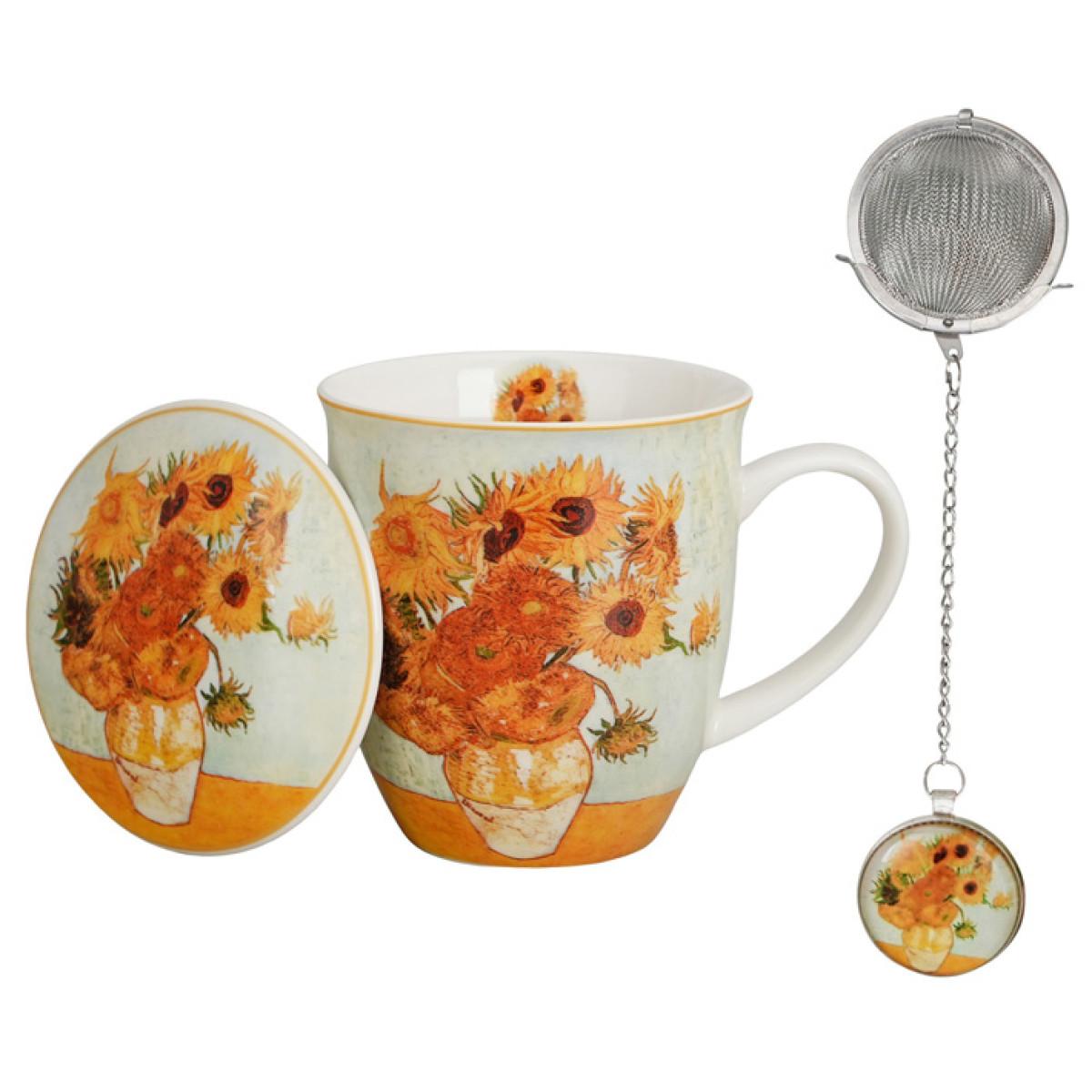 Šolja sa infuzerom SUNFLOWERS - VAN GOGH 