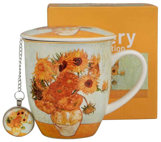Šolja sa infuzerom SUNFLOWERS - VAN GOGH 