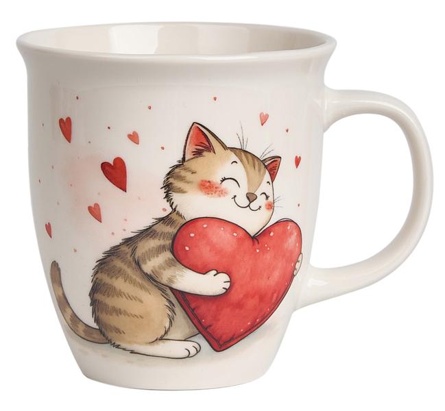 Šolja MACA SA SRCEM 650ml 