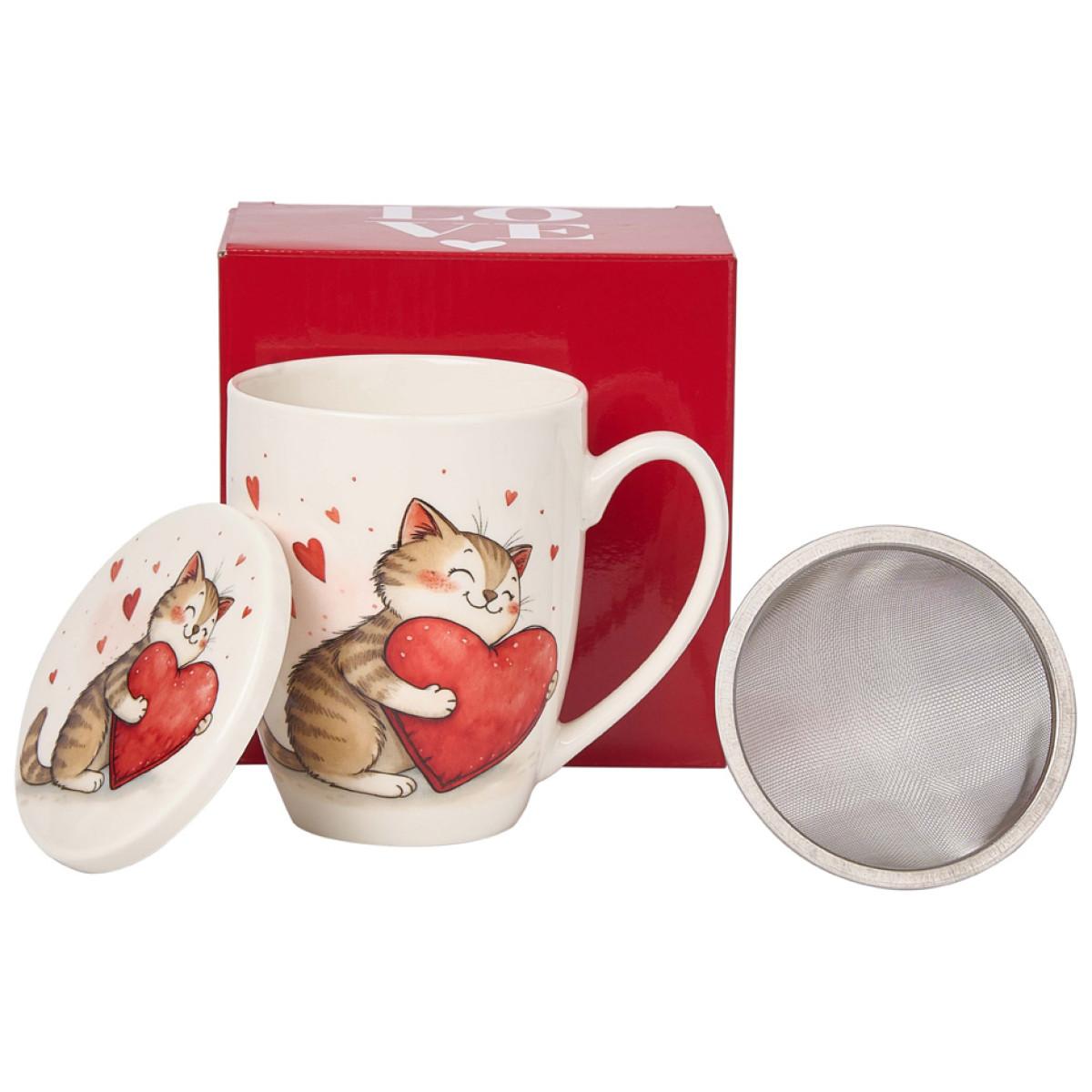 Šolja sa infuzerom MACA SA SRCEM 