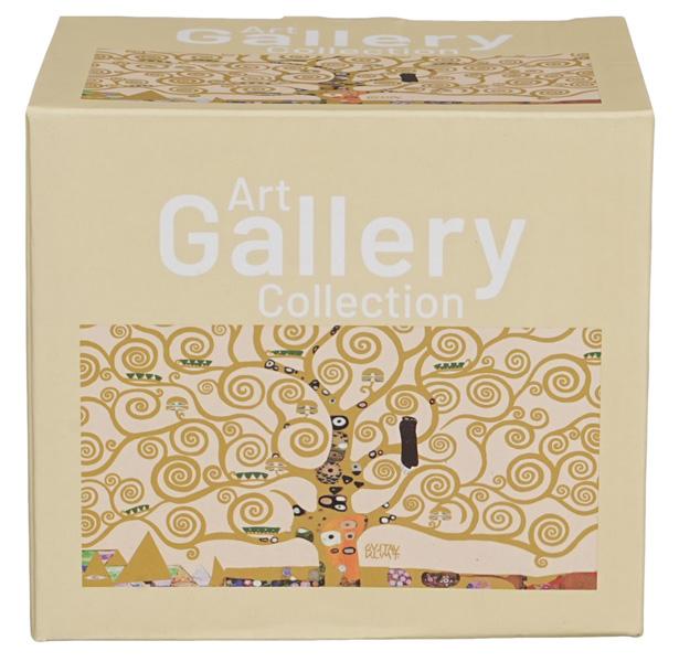 Šolja sa stopicom TREE OF LIFE ECRU - KLIMT 