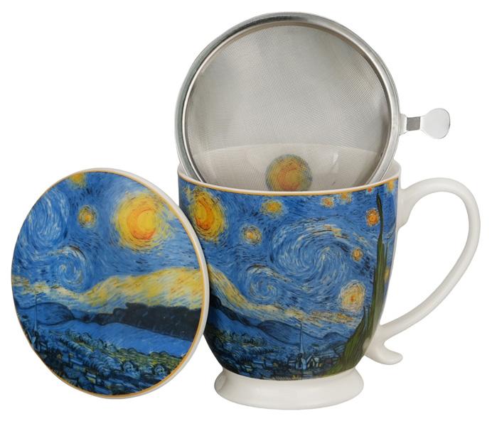 Šolja sa stopicom i infuzerom STARRY NIGHT - VAN GOGH 
