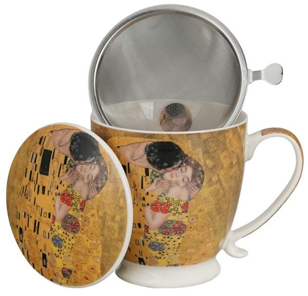 Šolja sa infuzerom THE KISS - KLIMT 