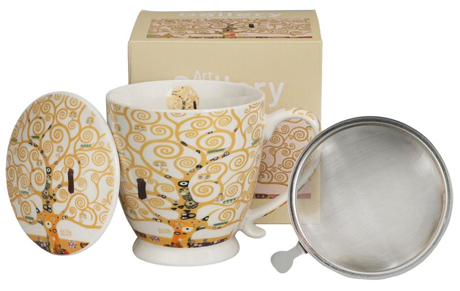 Šolja sa infuzerom TREE OF LIFE ECRU - KLIMT 