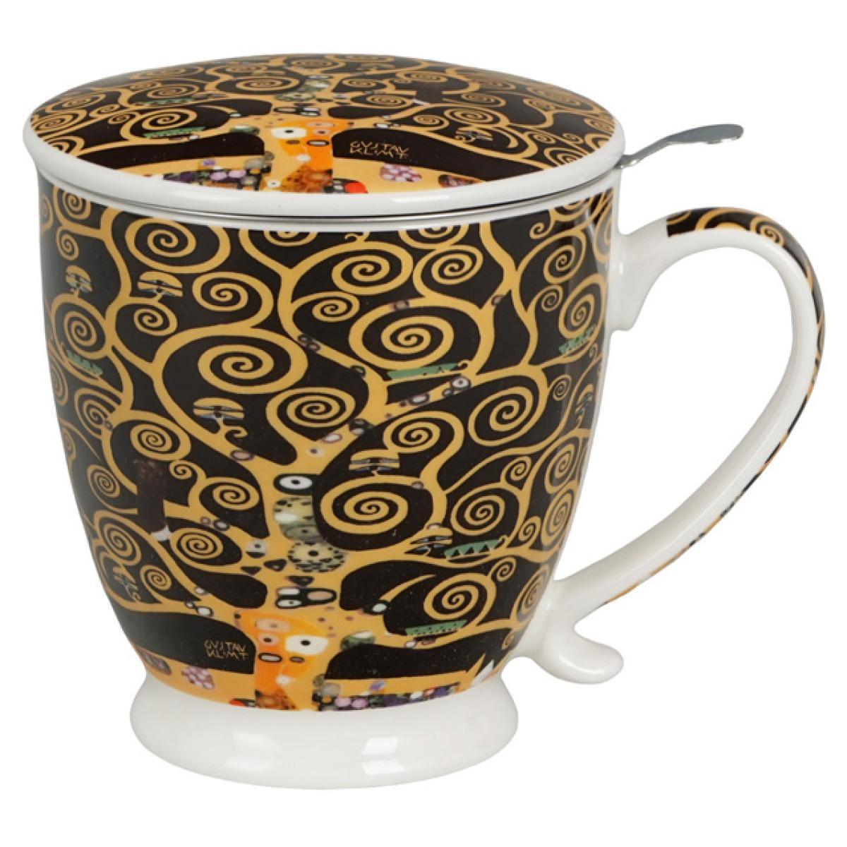 Šolja sa infuzerom TREE OF LIFE BROWN - KLIMT 