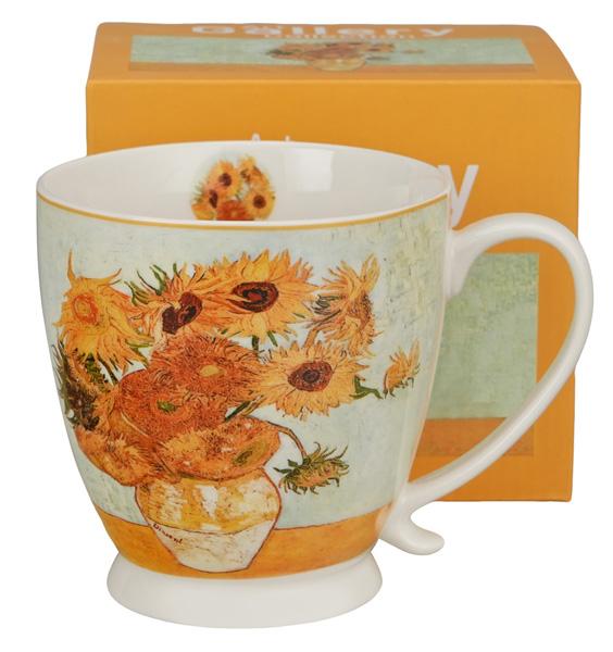 Šolja sa stopicom SUNFLOWERS -VAN GOGH 