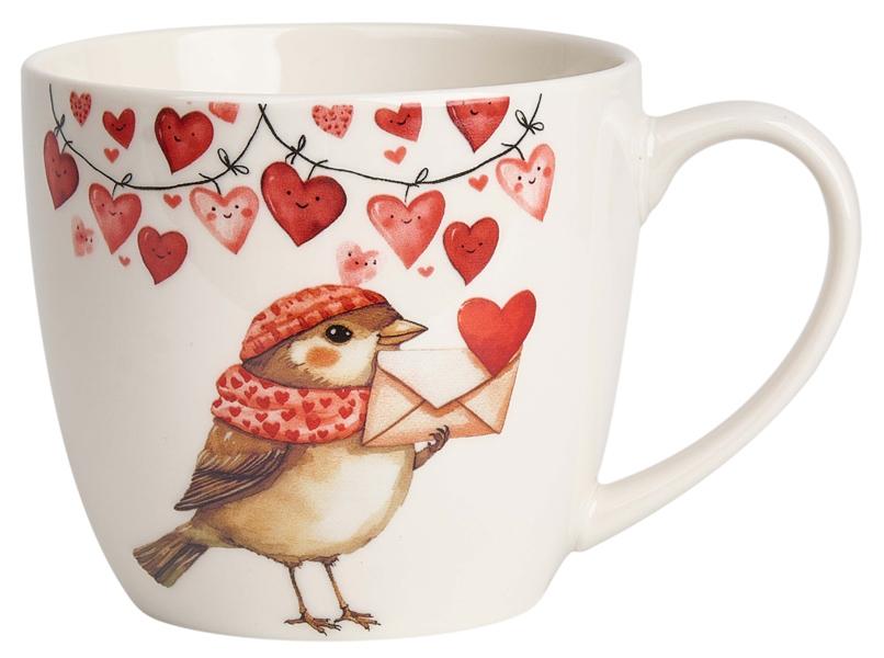 Šolja ZALJUBLJENI VRAPČIĆ 460ml 