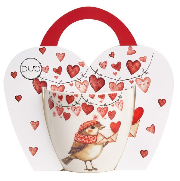 Šolja ZALJUBLJENI VRAPČIĆ 460ml 