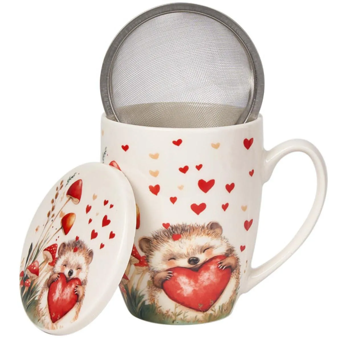Šolja sa infuzerom ZALJUBLJENI JEŽ 