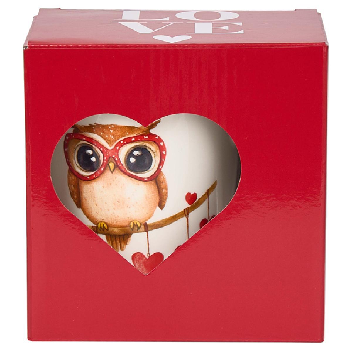 Šolja sa infuzerom ZALJUBLJENA SOVA 