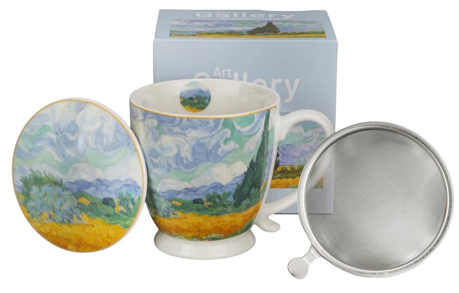 Šolja sa infuzerom WHEAT FIELD - VAN GOGH 