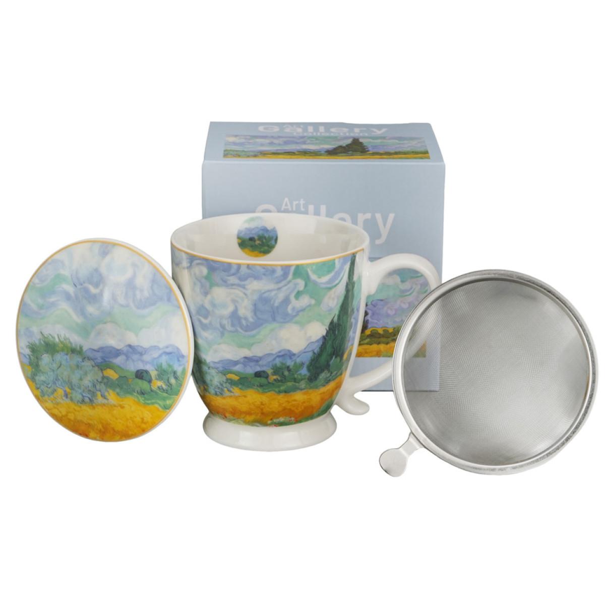 Šolja sa infuzerom WHEAT FIELD - VAN GOGH 