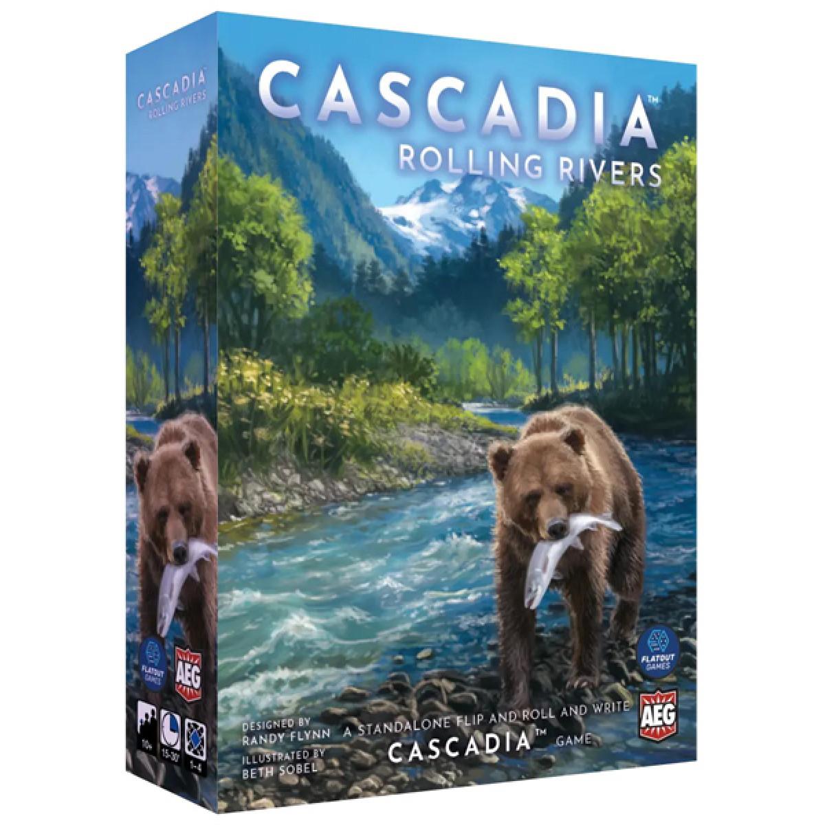 Društvena igra CASCADIA: ROLLING RIVERS 