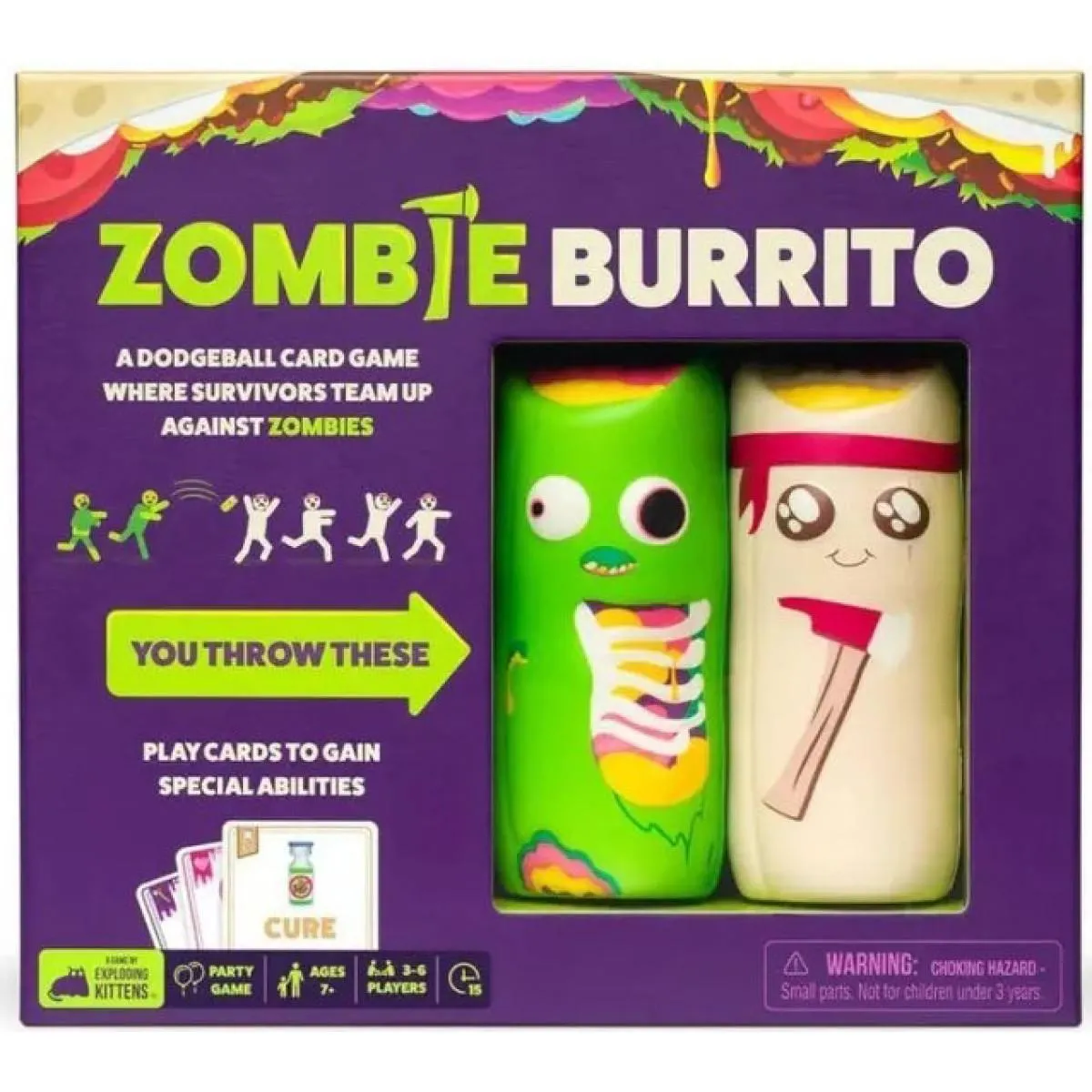 Društvena igra ZOMBIE BURRITO 