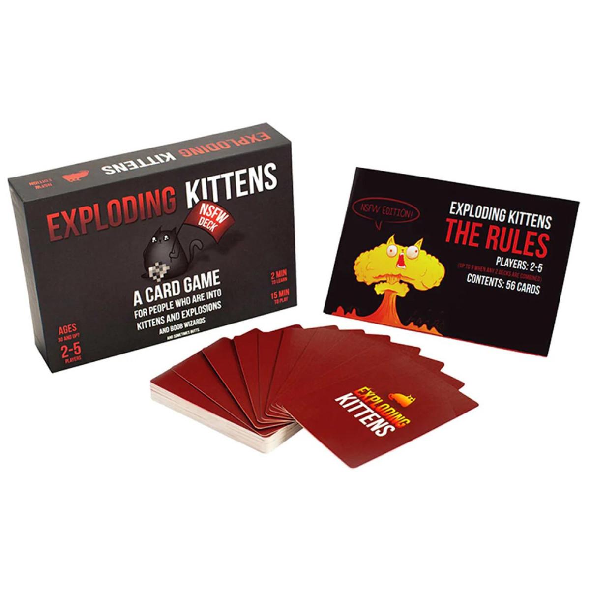Društvena igra EXPLODING KITTENS: NSFW EDITION 