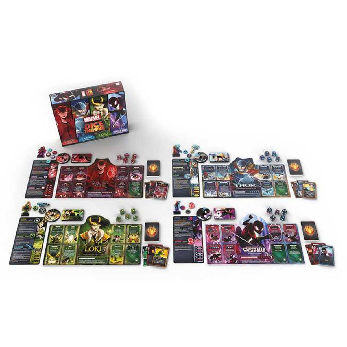 Društvena igra MARVEL DICE THRONE - 4-HERO BOX 