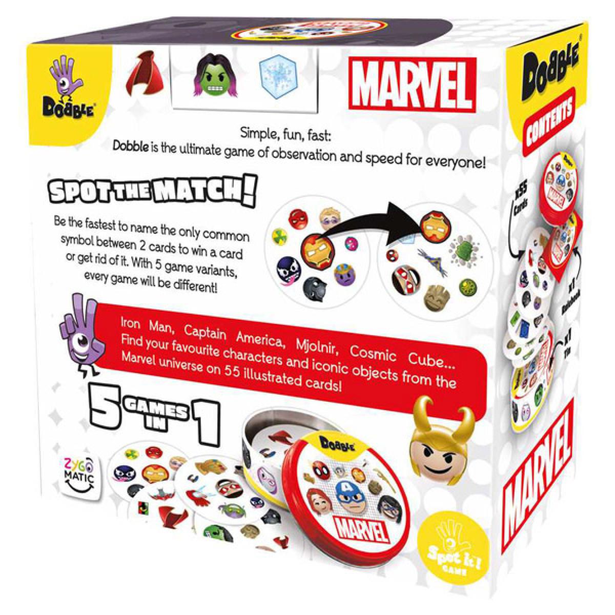 Dečija igra DOBBLE MARVEL EMOJI 