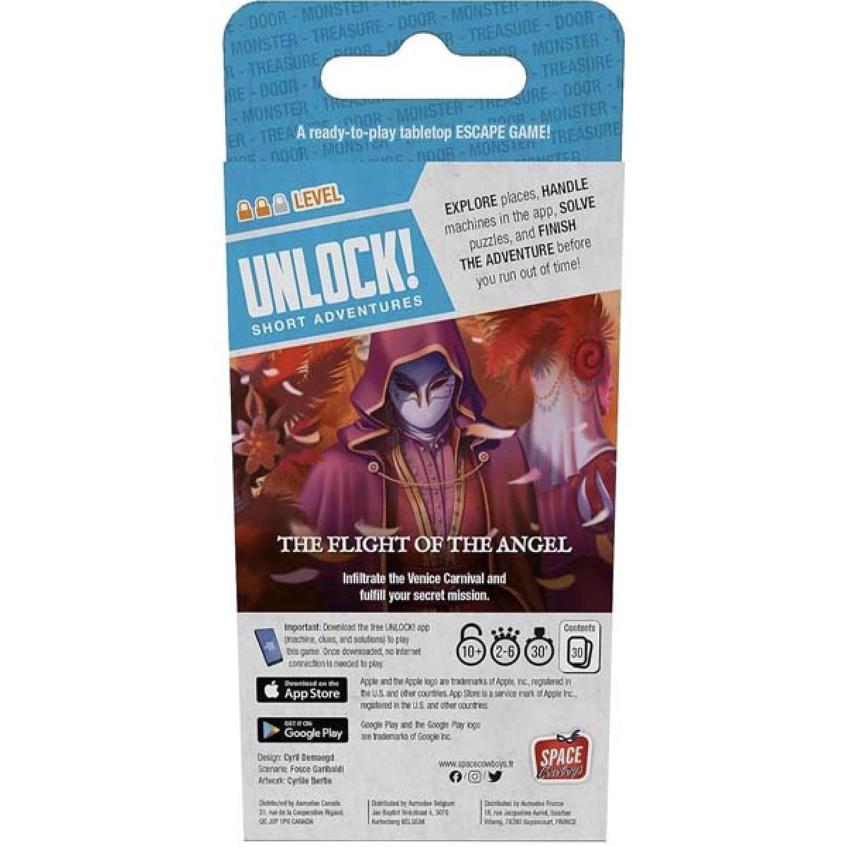 Društvena igra UNLOCK! SHORT 3 - THE FLIGHT OF THE ANGEL 