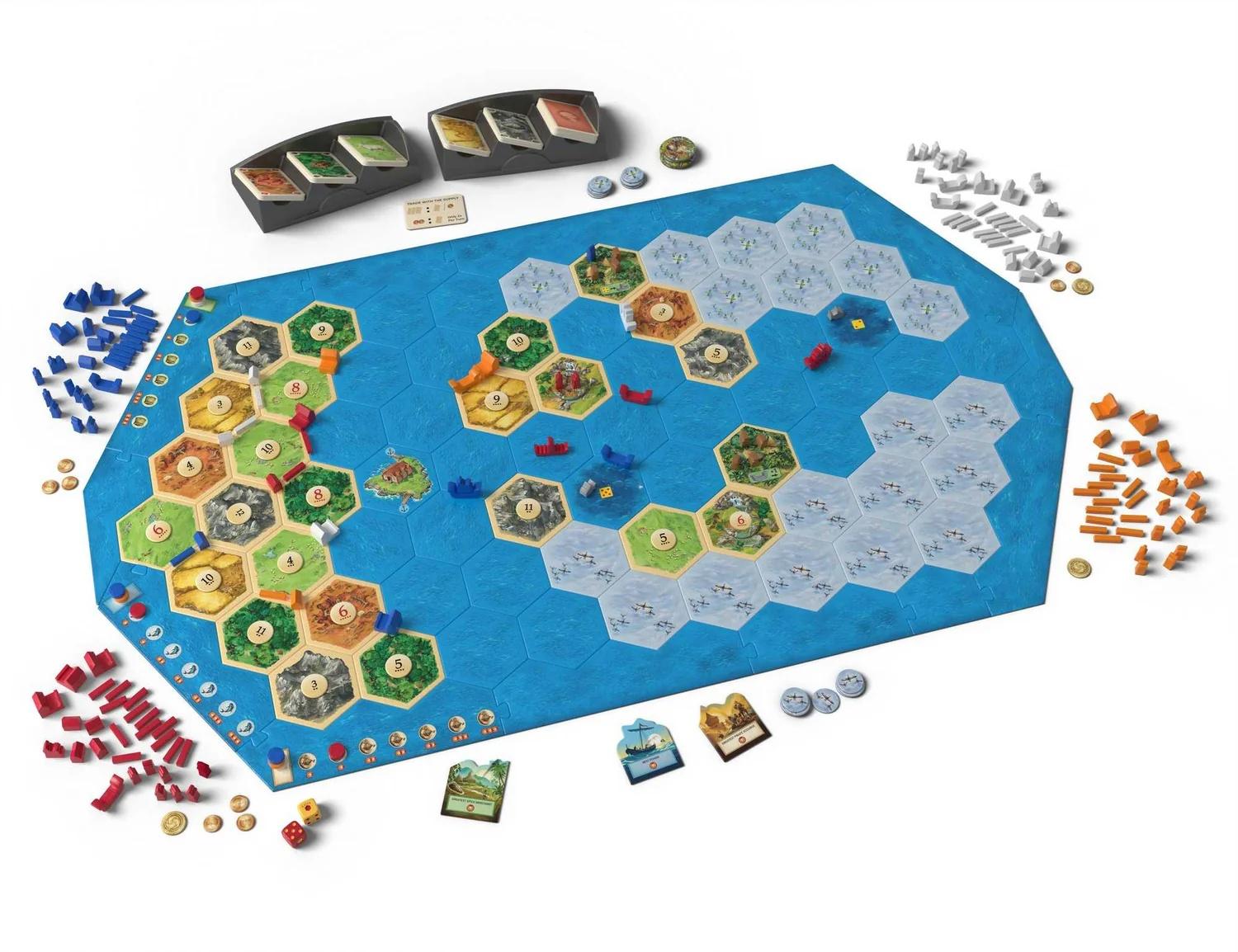 Društvena igra CATAN – EXPLORERS & PIRATES 6TH EDITION 