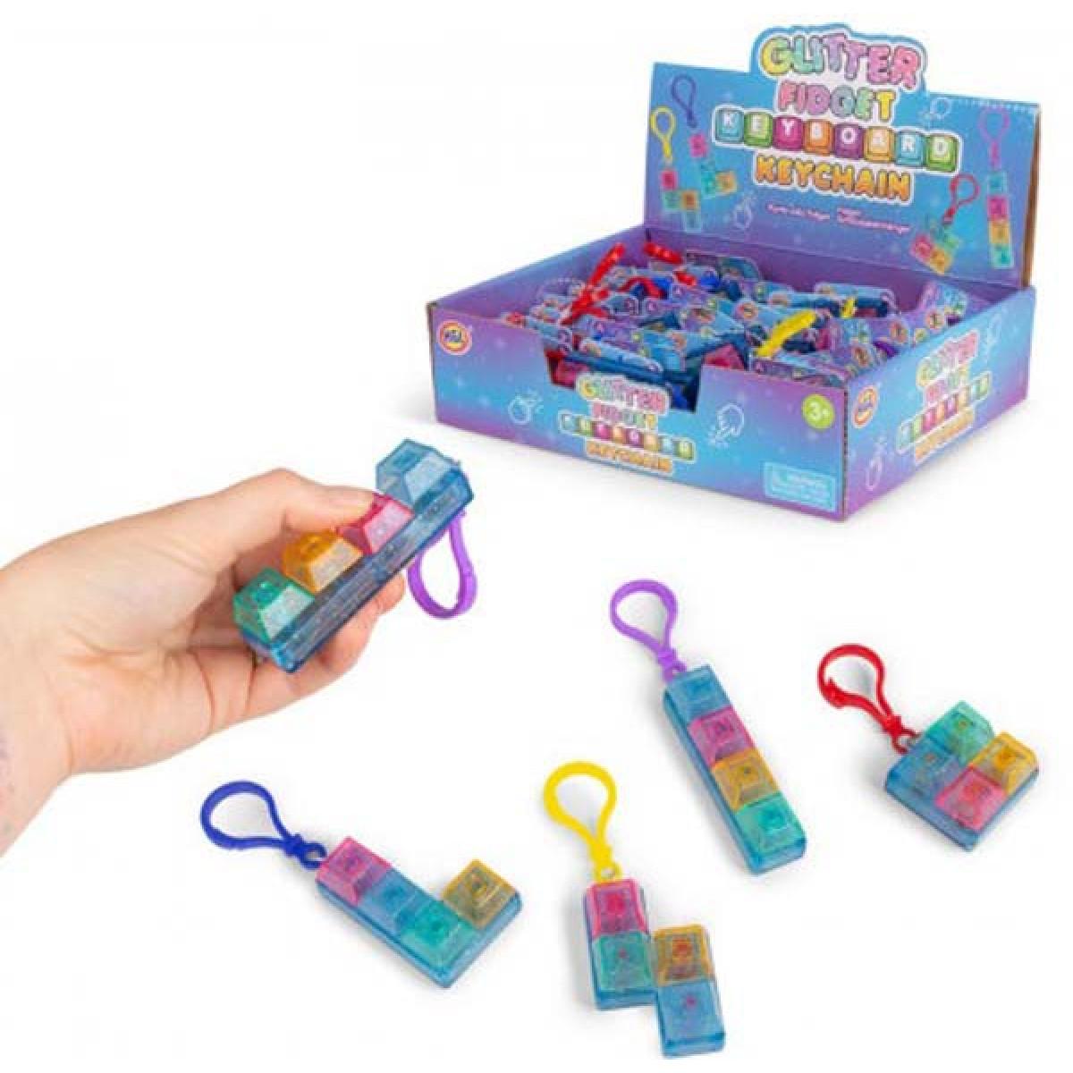 Privezak za ključeve GLITTER CLICKER 