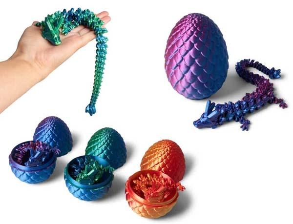 Igračka 3D ZMAJEVO JAJE (tri vrste) 