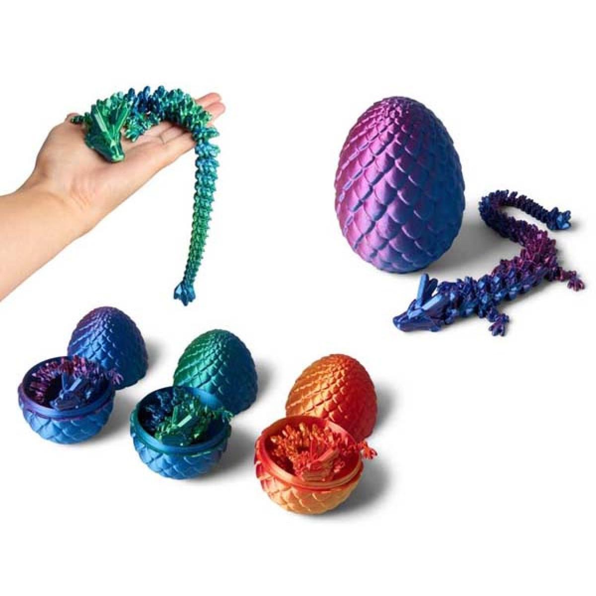 Igračka 3D ZMAJEVO JAJE (tri vrste) 
