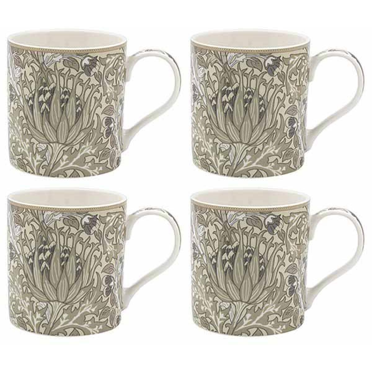 Set četiri šolje ARTICHOKE - WILLIAM MORRIS 