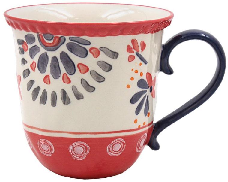 Šolja HAND PAINTED crvena 