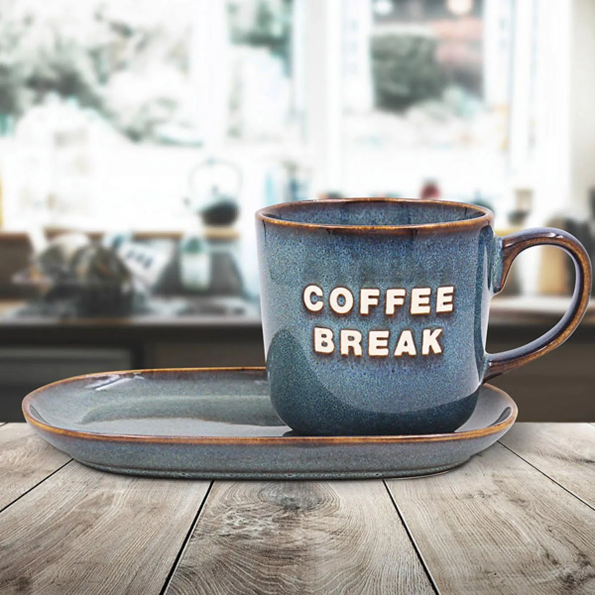 Šolja COFFEE BREAK - plava 