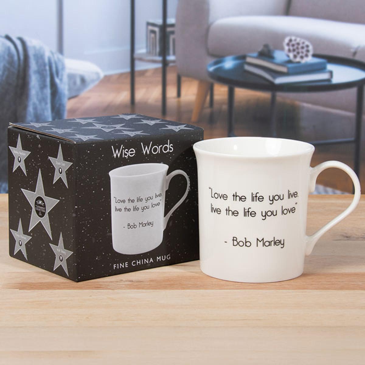 Šolja LOVE THE LIFE YOU LIVE 