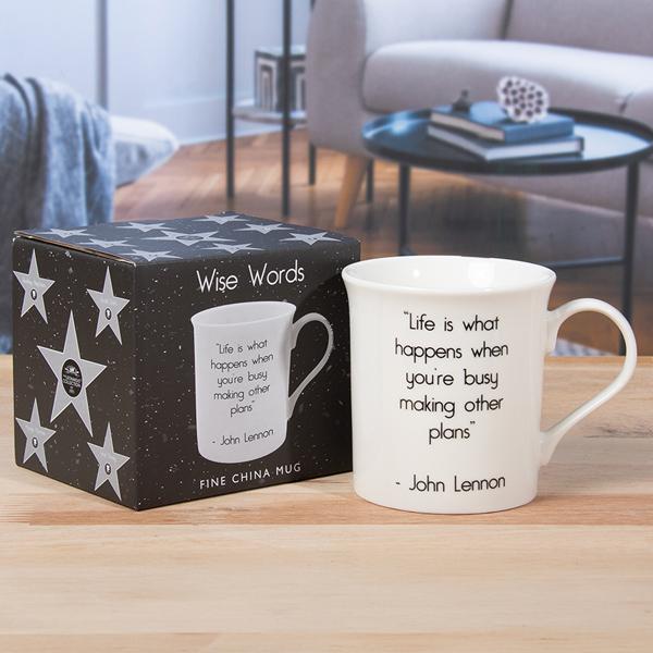 Šolja LIFE IS WHAT HAPPENS 