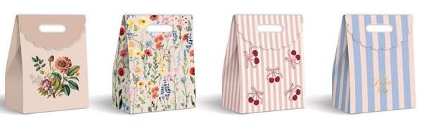 Ukrasna kesa sa čičak trakom M - 19x9x27cm 