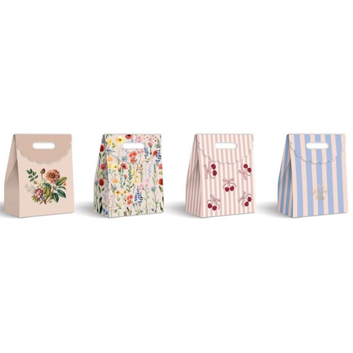 Ukrasna kesa sa čičak trakom M - 19x9x27cm 